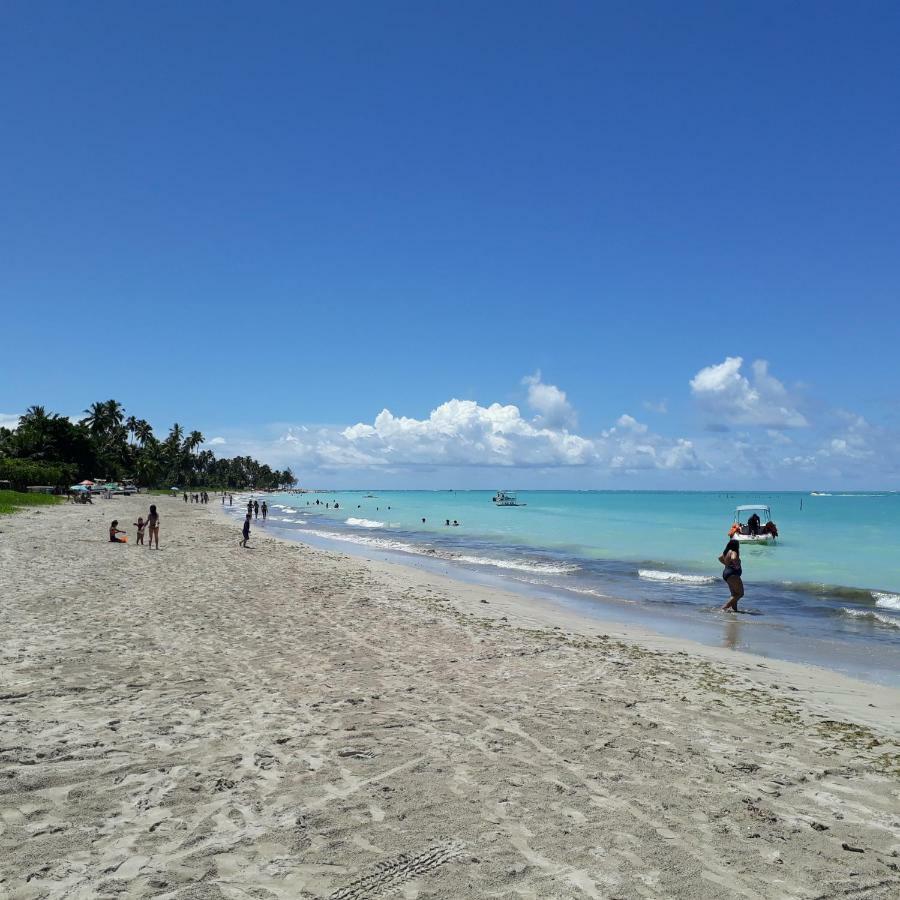 شقة Flat Na Praia De ماراغوغي المظهر الخارجي الصورة